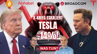 ALPHABET INC. CLASS A Elon Musk attackiert Trump öffentlich! Alphabet | BTC | Broadcom