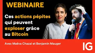 BITCOIN [⭕REPLAY] Ces actions pépites qui peuvent exploser grâce au Bitcoin