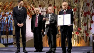 NOBEL Le groupe Nihon Hidankyo, prix Nobel de la paix 2024 appelle à l&#39;abolition des armes nucléaires