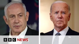 JOE Benjamin Netanyahu and Joe Biden discuss Gaza ceasefire talks as momentum builds | BBC News