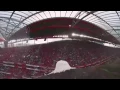 360° video: S.L. Benfica's mascot gives eagle's-eye view of the Lisbon stadium