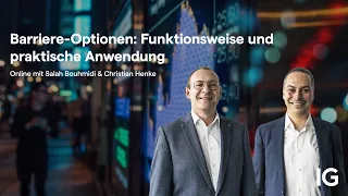 Webinar | S. Bouhmidi &amp; C. Henke | Barriere-Optionen: Funktionsweise und praktische Anwendung