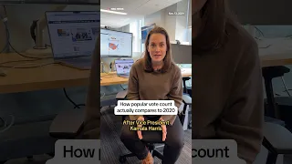 COUNT LIMITED How popular vote count actually compares to 2020