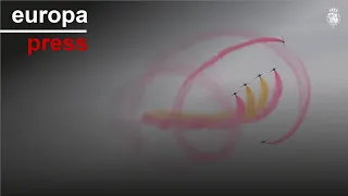 La Patrulla Águila se despide en Murcia arropada por miles de personas después de 40 años