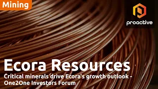 CRITICAL RESOURCES LIMITED Ecora Resources: Critical minerals drive growth - One2One Investors Forum
