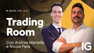 Live Trading con Nicola Para e Andrea Martella | IG Trading Room del 06.05.2025