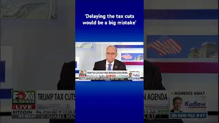 Kudlow issues warning over delaying tax cuts #shorts