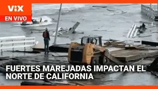 Alerta por mal tiempo en la costa oeste de Estados Unidos | Noticias Univision 24/7