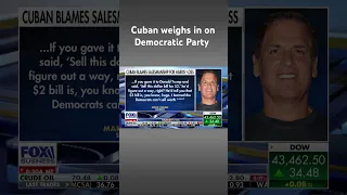 Mark Cuban blames Democrats poor salesmanship for Harris’ loss #shorts