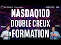 NASDAQ100 : DOUBLE CREUX en formation - 100% Marchés - soir - 14/03/2025