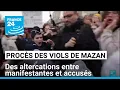 Procès des viols de Mazan : des altercations entre manifestantes et accusés • FRANCE 24