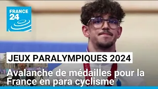 AVALANCHE Jeux Paralympiques : avalanche de médailles pour la France en para cyclisme • FRANCE 24