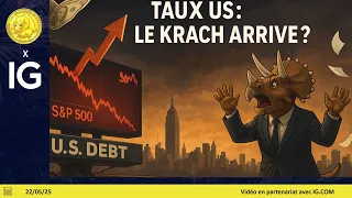 CAC40 INDEX Trading CAC40, SP500, NASDAQ: taux US, le krach arrive ?
