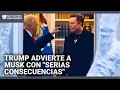 TESLA INC. - No hay cese en la discordia entre Trump y Musk: nueva advertencia del presidente al dueño de Tesla