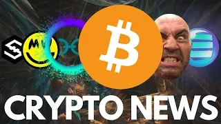 HOLO Bakkt Delayed, Joe Rogan on BTC, GRIN, HOLO Mainnet, ENJ RPG, wallet swap - Crypto News