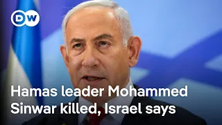 Netanyahu announces Israel killed senior Hamas leader Mohammed Sinwar in Gaza mid-May | DW News
