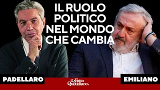 Il ruolo della politica in un mondo che cambia. Padellaro dialoga con Emiliano al Libro Possibile.