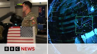 Inside America&#39;s space missile tracking hub | BBC News
