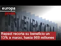 Repsol recorta su beneficio un 13% a marzo, hasta 969 millones