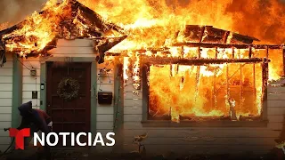 EATON CORP. El incendio Eaton deja al menos cinco fallecidos en Altadena | Noticias Telemundo