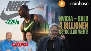 BITCOIN Nike startet jetzt die Trendwende! Nvidia, Coinbase, Bitcoin im Check