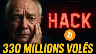 BITCOIN 330 MILLIONS $ DE BITCOIN VOLÉS À UNE PERSONNE AGÉE. ACTUS CRYPTO 01/05/2025.