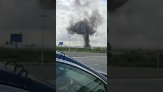 Houthi missile lands next to Israeli airport