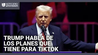 “Vamos a hacer que EEUU sea dueño del 50% de TikTok”: Trump habla de sus planes para la red social