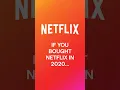 What if you’d invested £1,000 in Netflix in 2020? 👀 #Stocks #Netflix #Finance