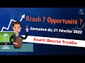 Krash ou Opportunité en or ? - Avant Bourse TradOx