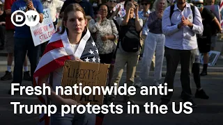What is driving Americans to protest the Trump administration? | DW News