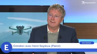 PARROT Henri Seydoux (PDG de Parrot) : &quot;On est le champion européen du drone professionnel !&quot;