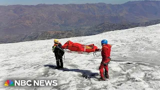 AVALANCHE Body of American climber killed 22 years ago in an avalanche recovered from Andes