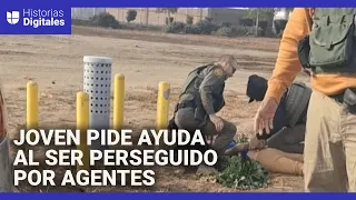 “¡Ayúdenme!”, el grito desesperado de un migrante perseguido por  agentes de ICE en California