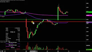 RAYONIER INC. REIT Rayonier Advanced Materials - RYAM Stock Chart Technical Analysis for 11-08-19