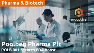 POOLBEG PHARMA ORD 0.02P Poolbeg Pharma granted FDA Orphan Drug Designation for treatment in cancer immunotherapy