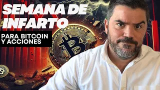 BITCOIN Semana de infarto para Bitcoin y las acciones