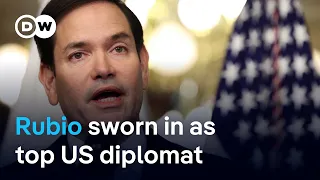 What next for the US’ Asian and European allies as Marco Rubio is sworn in? | DW News