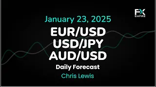 AUD/USD EUR/USD, USD/JPY, AUD/USD Price Forecast Today: Euro, Yen, Dollar Technical Analysis (January 23)