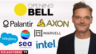 INTEL CORP. Opening Bell: Intel, Marvell, Salesforce, Sea Limited, Palantir, Axon Enterprise, General Motors