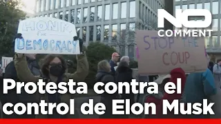 NO COMMENT: Protesta contra el control sin precedentes de Musk sobre el Gobierno federal en EE.UU.