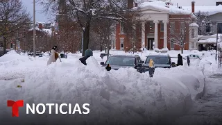 El Centro y Noreste del país está bajo nieve y viene mucha más