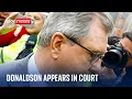 Former DUP leader Sir Jeffrey Donaldson appears in court charged with rape