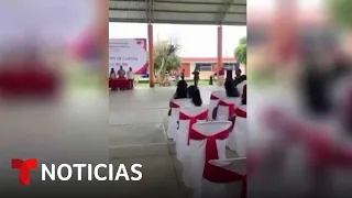En discurso de graduación estudiante denuncia que fue víctima de acoso sexual | Noticias Telemundo