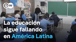 Un informe alerta sobre el mal estado de la educación en América Latina