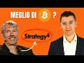 Microstrategy meglio di Bitcoin? sembrerebbe di si ma...