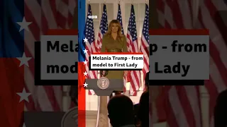 How Melania Trump went from model to first lady. #DonaldTrump #MelaniaTrump #BBCNews