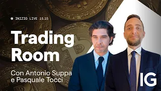 Live Trading con Antonio Suppa e Pasquale Tocci | IG Trading Room del 18.12.2024