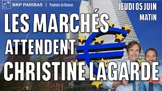 Les marchés attendent Christine Lagarde - 100 % Marchés