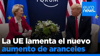 ALUMINIUM La UE &quot;lamenta profundamente&quot; el nuevo aumento de aranceles de Trump al acero y al aluminio